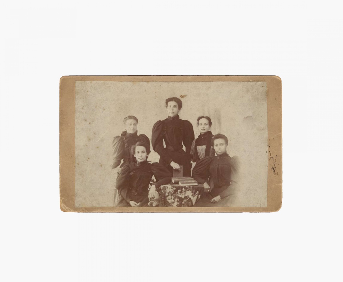 A photo of women