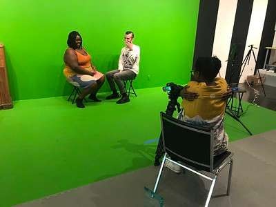 a photo of visitors