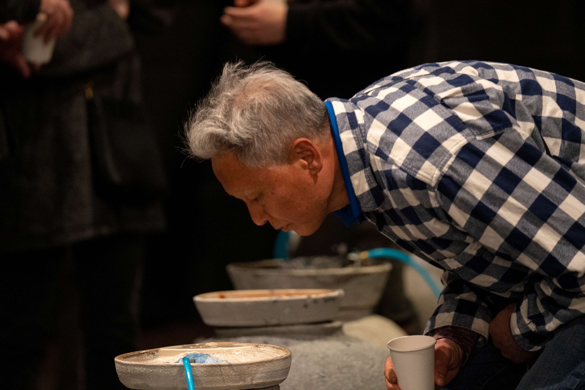 Performance view, Fermenting Dreams, 2023. Photo: Manuel Molina Martagon